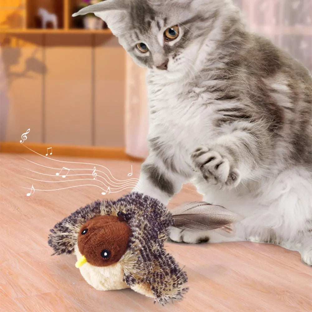 FlyPurr – Der flatternde Vogel-Spielspaß für Katzen