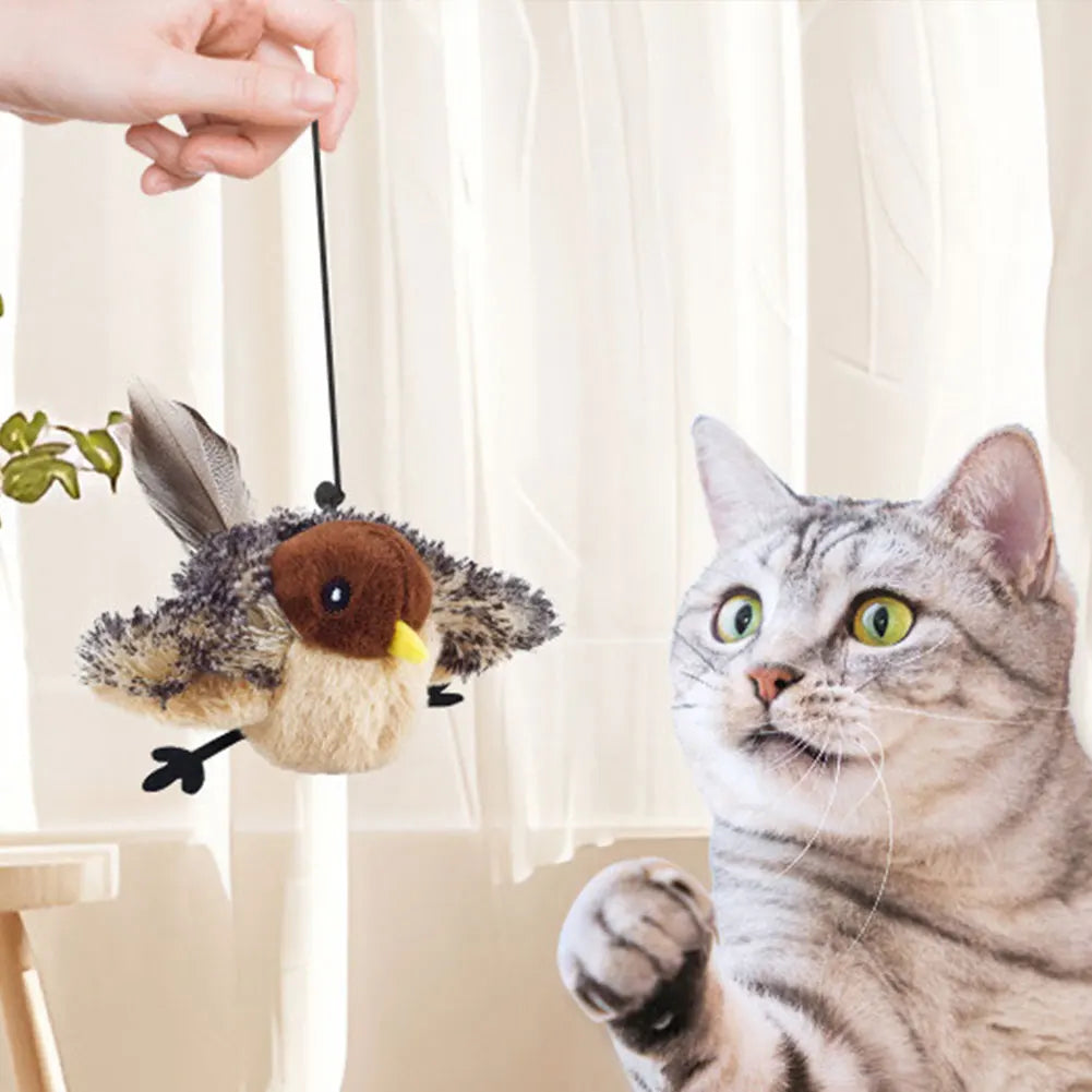 FlyPurr – Der flatternde Vogel-Spielspaß für Katzen