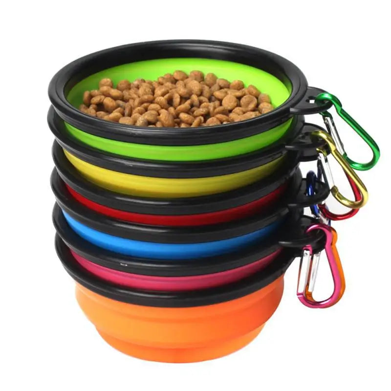 PawPort – 2-in-1 Faltbarer Reise-Futternapf