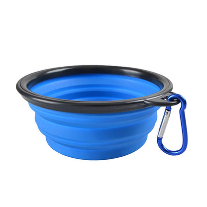 PawPort – 2-in-1 Faltbarer Reise-Futternapf