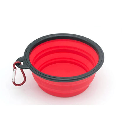 PawPort – 2-in-1 Faltbarer Reise-Futternapf